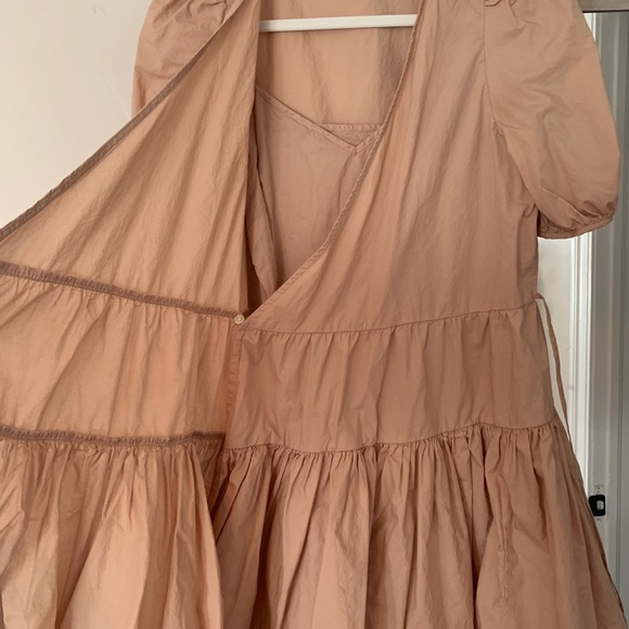 EUC J. Crew Cotton Wrap Mini Dress - Picture 7 of 14